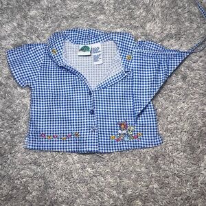 SOLD- Vintage 2003 Baby Looney Tunes Shirt with matching Bandana